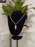 Rope chain 14k gold